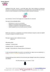 Préparateur commande