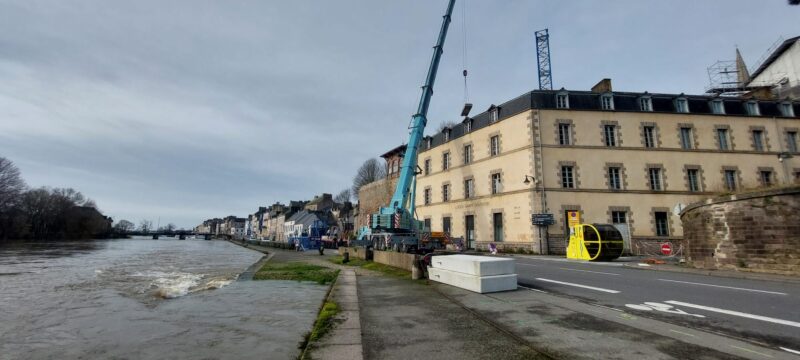 Montage de Grue CLEMENT & Fils à REDON
