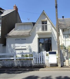 chantier de rénovation et de démolition d'une maison individuelle